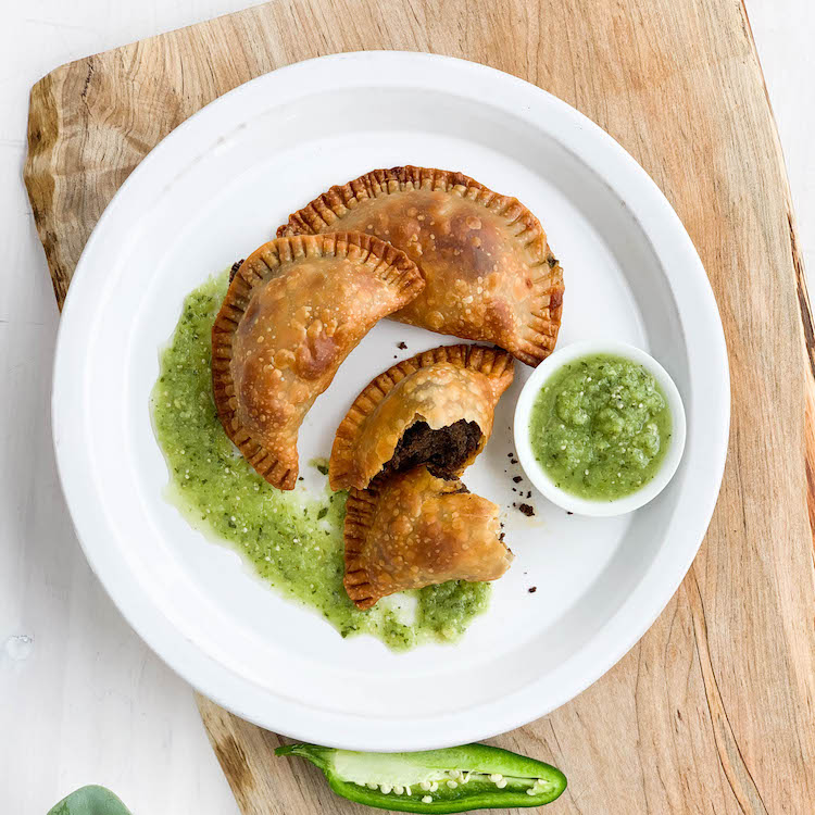 Picture of black bean & cheese empanadas